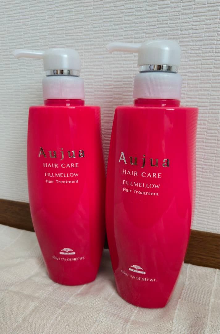 新品未使用　オージュア　フィルメロウ　トリートメント　500g×２ Aujua ミルボン オージュア FM フィルメロウ トリートメント ボトル