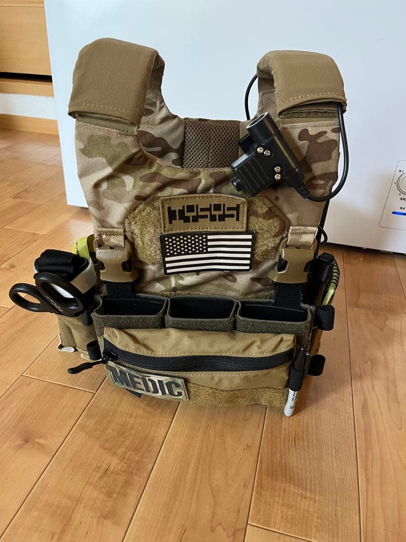 TREXARMS AC1 プレートキャリア　マルチカムアリッド　Sサイズ