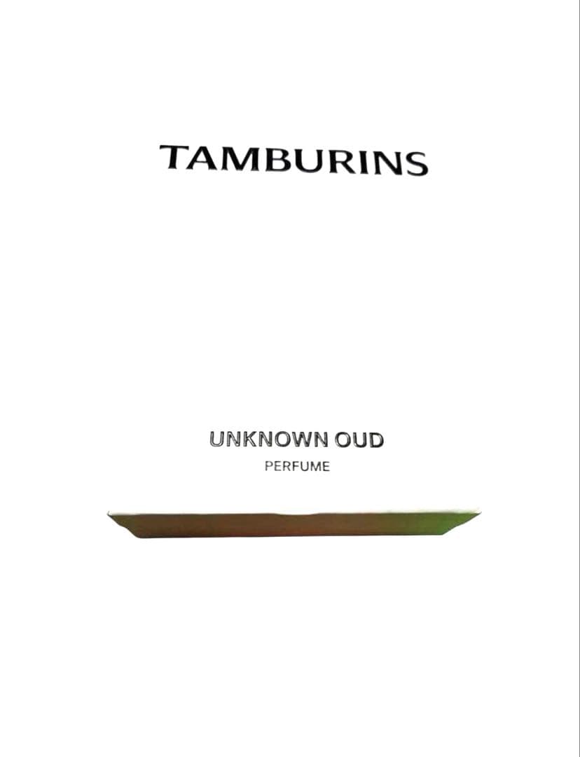 【美品】TAMBURINS UNKNOWN OUD 50ml 香水