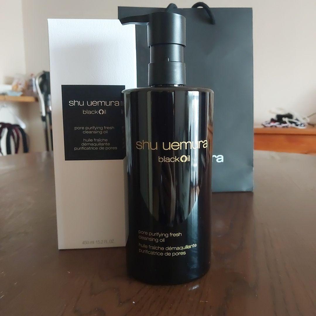 【新品】シュウウエムラ★ブラック クレンジングオイル★450ml