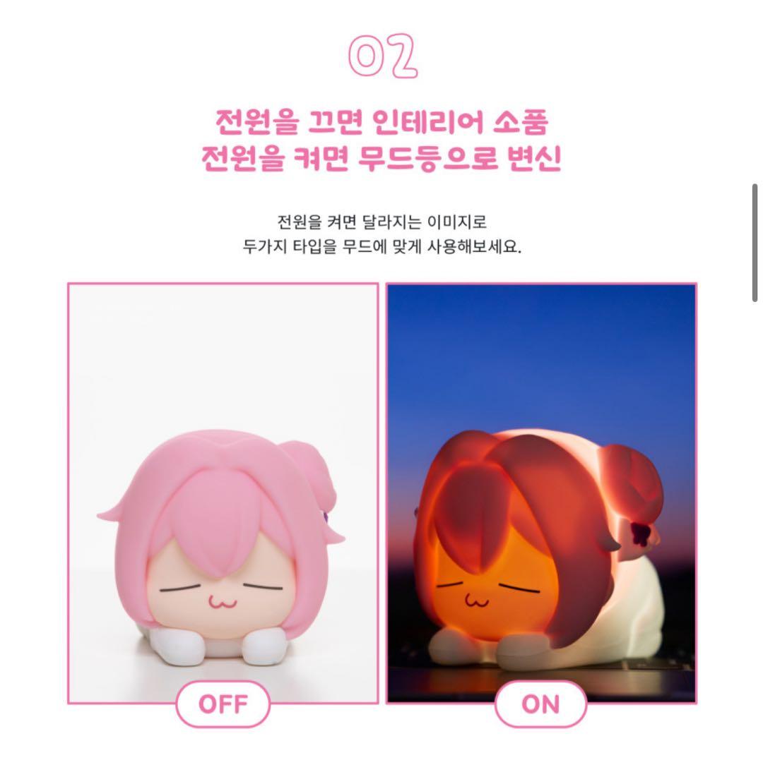 海外限定】勝利の女神NIKKE ニケ DORO ドロ ムードライト USB充電