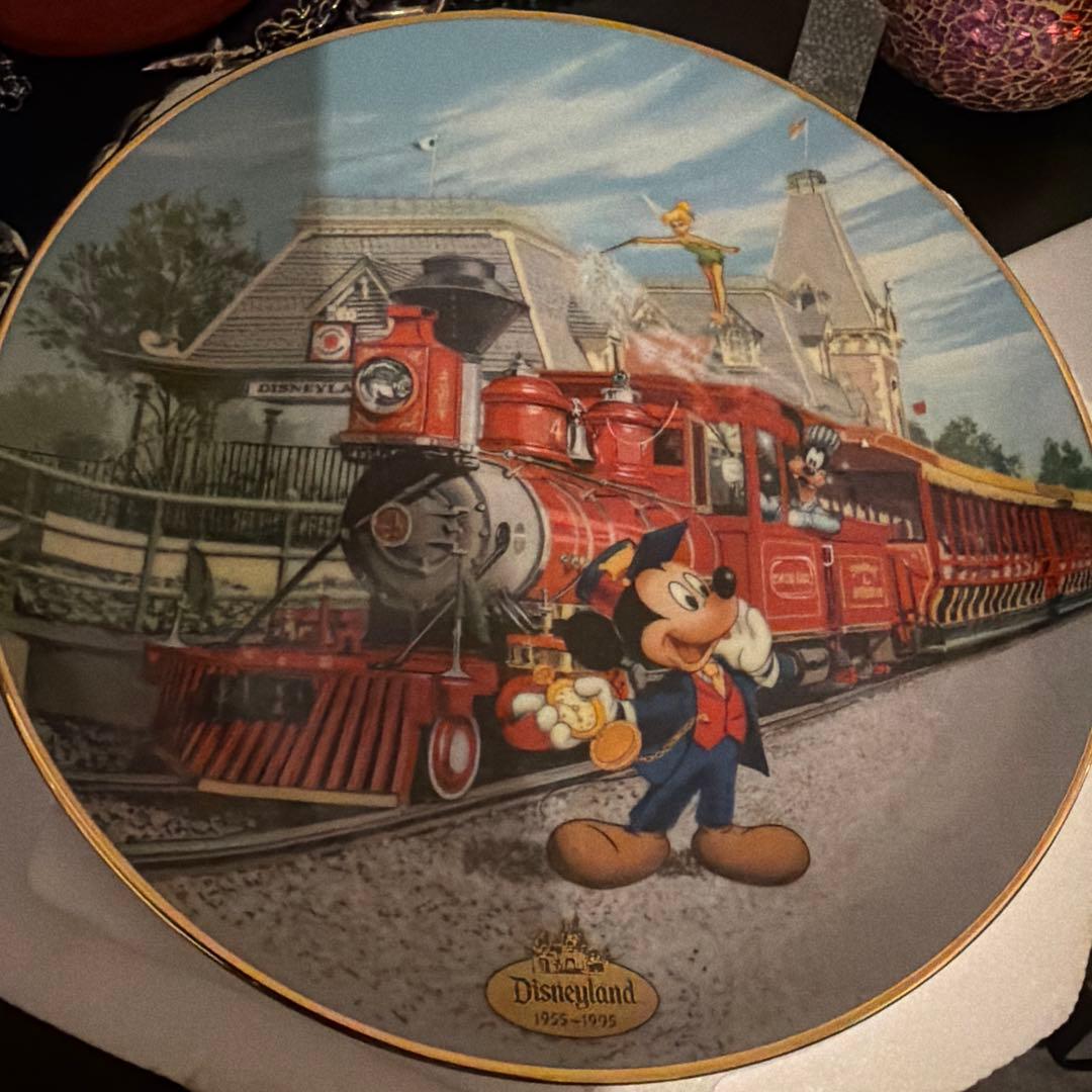 Disneyland Railroad 40周年記念プレート　シリアルナンバー Disneyland Railroad 40周年記念プレート シリアルナンバー Disneyland