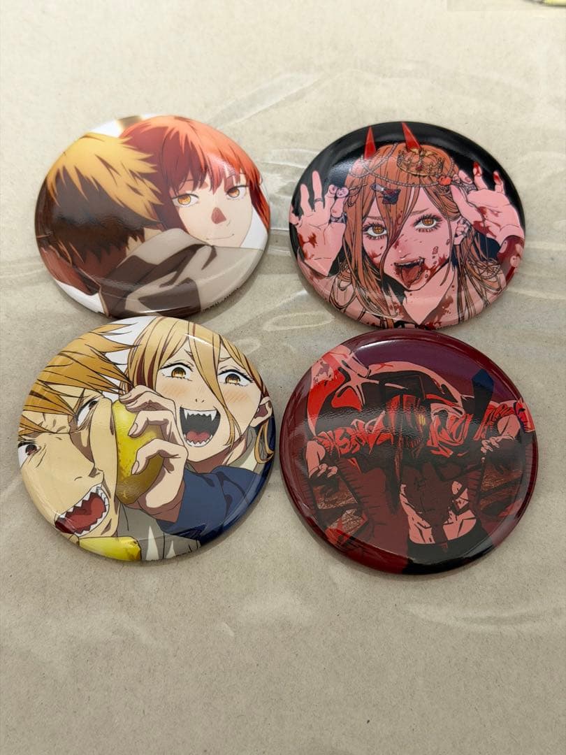 チェンソーマン展 缶バッジ マキマ　パワー　デンジ