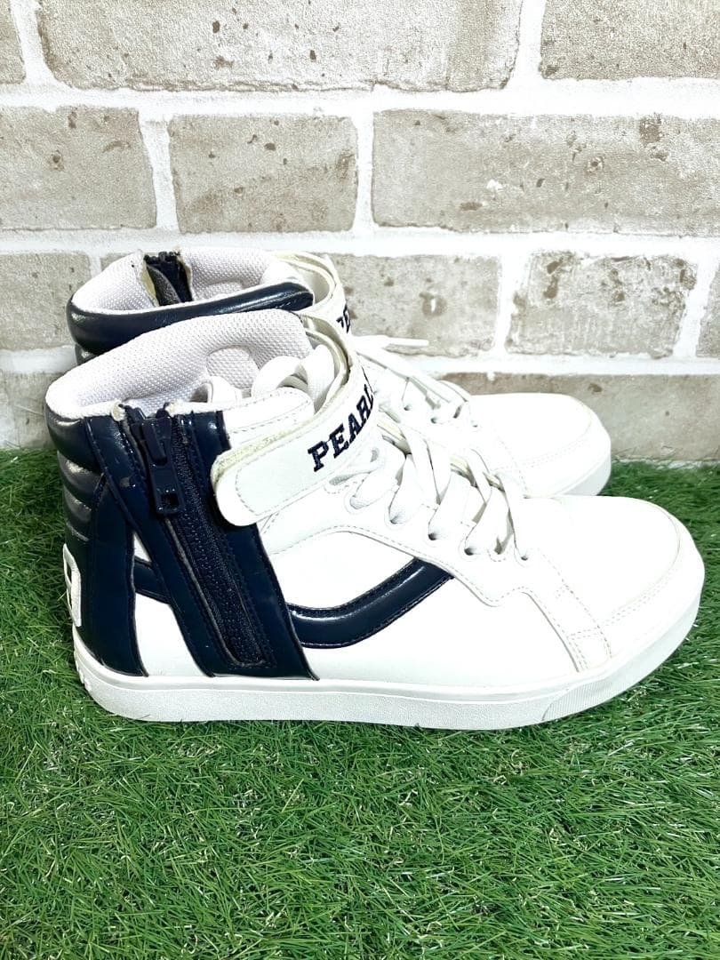 【24時間以内/匿名配送】良品 パーリーゲイツ ゴルフシューズ 23.5cm