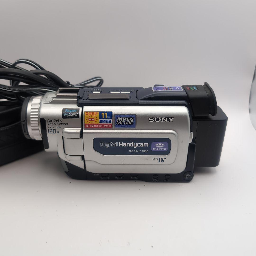 外観美品 miniDVのダビングに SONY ビデオカメラ DCR-TRV17 SONY DCR-TRV17K 価格比較 - 価格.com
