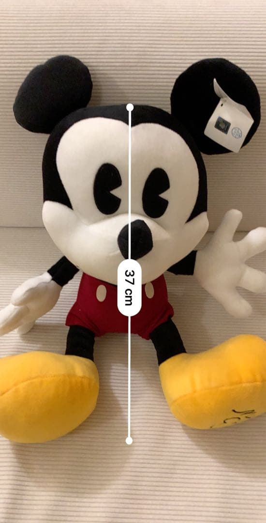 ディズニー クラシックミッキー ぬいぐるみ（レトロデザイン） - メルカリ