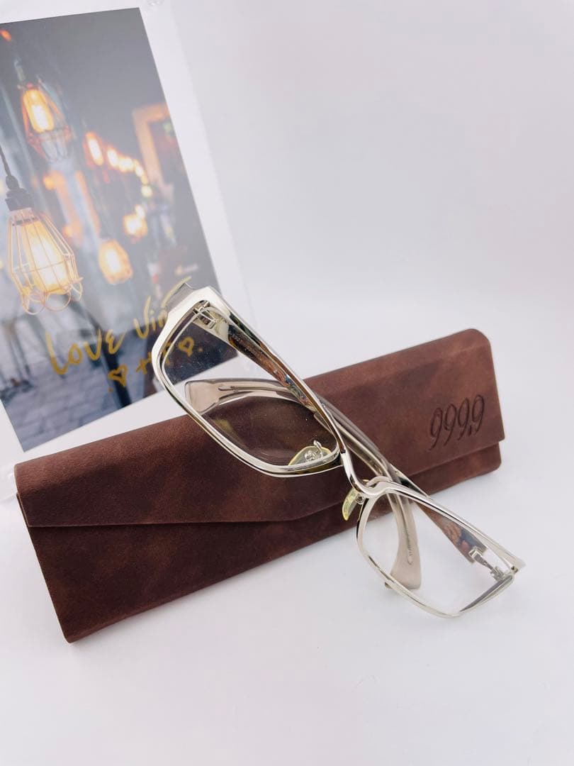 999.9 フォーナイン S-592T日本製　眼鏡　チタンフレーム　人気　28