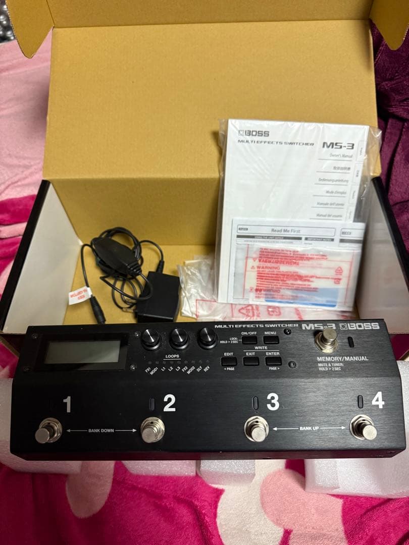MS-3 MULTI EFFECTS SWITLHER 美品中古 BOSS（ボス） BOSS USED 中古 MS-3 Multi Effects Switcher : イケベ