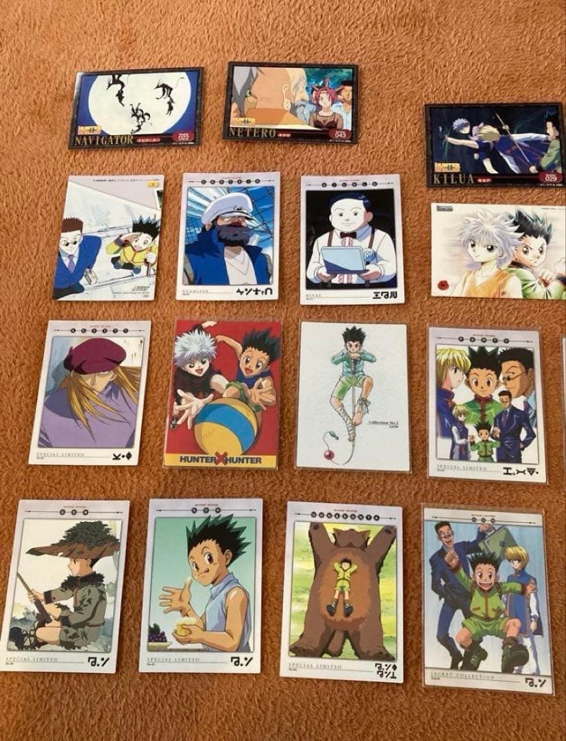 旧アニメ HUNTER×HUNTERグッズまとめ売り トレカ フィギュア CD