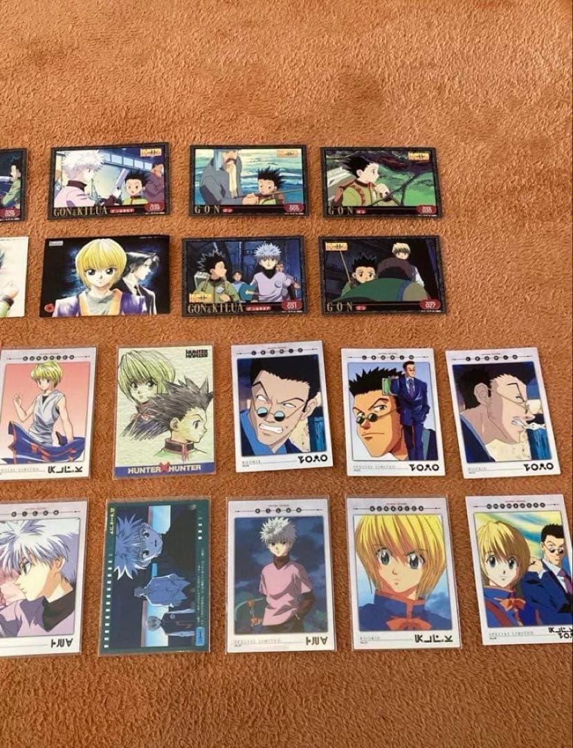 旧アニメ HUNTER×HUNTERグッズまとめ売り トレカ フィギュア CD