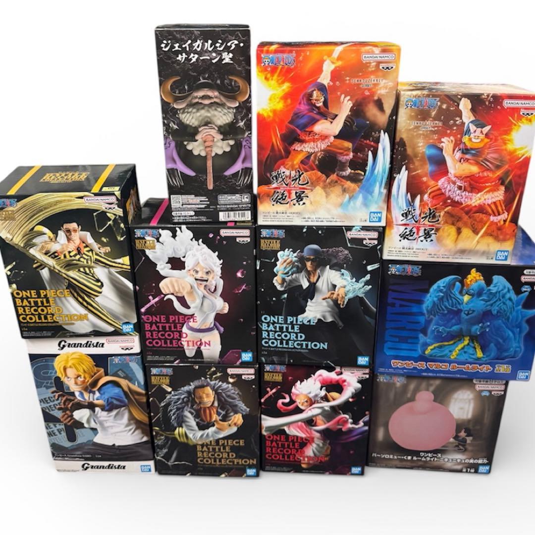ワンピース　フィギュア　プライズ品　まとめ　11体 ワンピース 2025年10月プライズフィギュア リスト【Grandista/戦光絶景