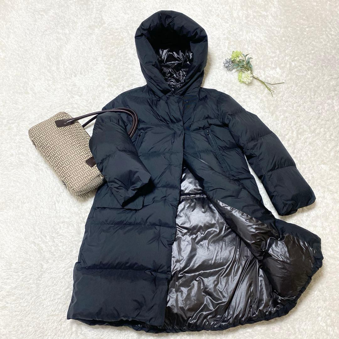完売品／UNIQLO +J ロングダウンコート ジルサンダー 黒 Sサイズ