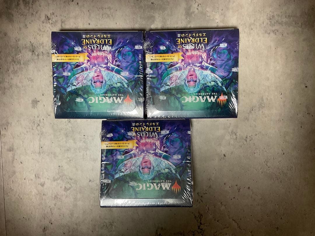 MTG エルドレインの森　セットブースター　3BOX(30パック)