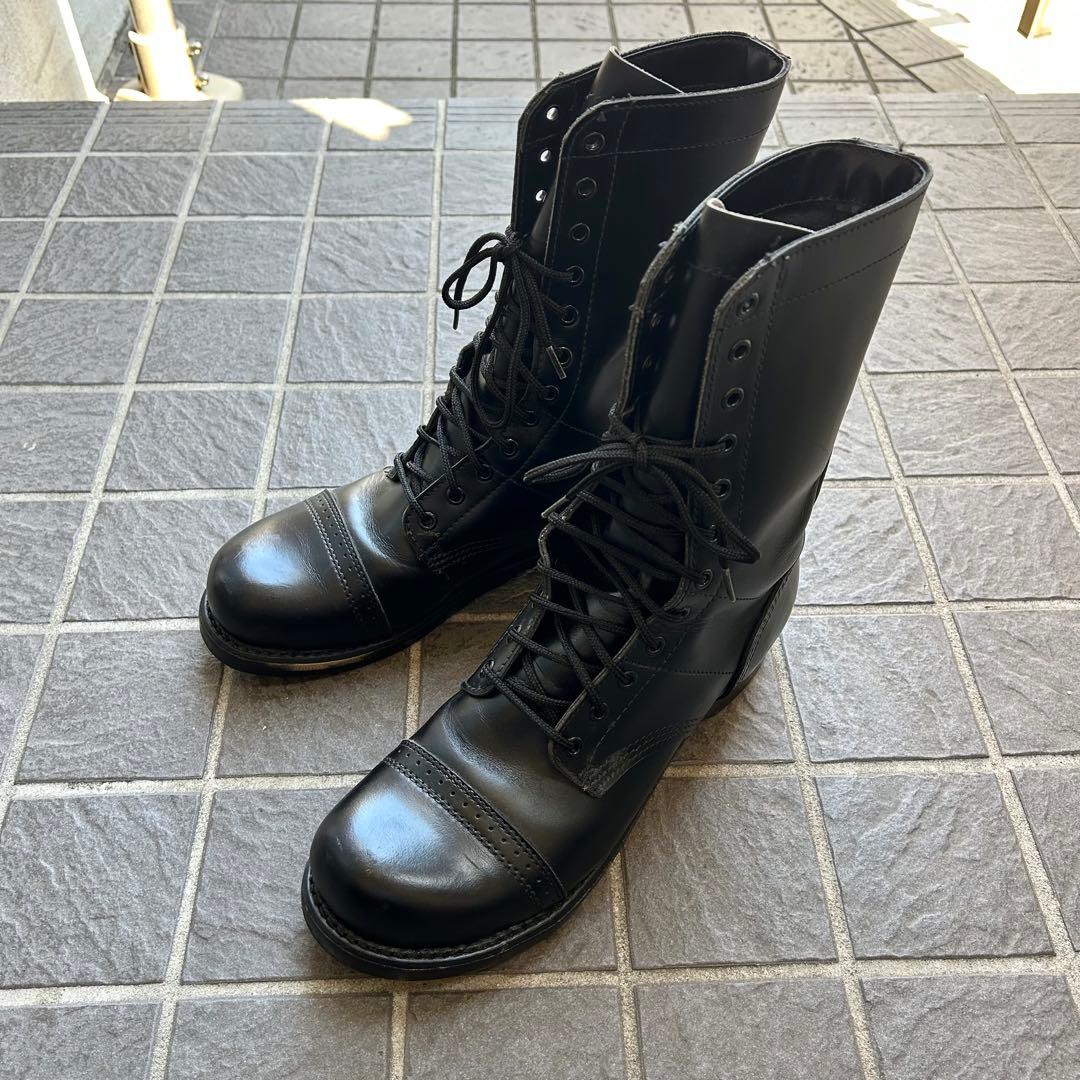 アメリカ軍 ジャンプブーツ US 8 1/2 コンバット corcoran 黒