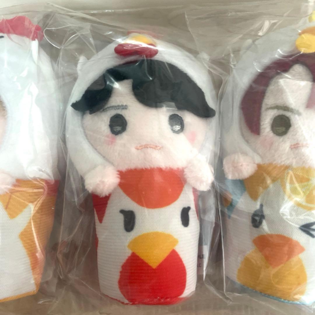 ミセス ローソン MGA からあげクン ぬいぐるみキーチェーン（3種セット