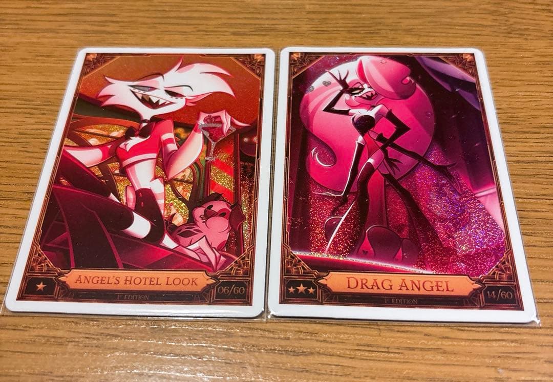 ハズビン・ホテルへようこそ S2 エンジェル・ダスト ホロカード 2種セット