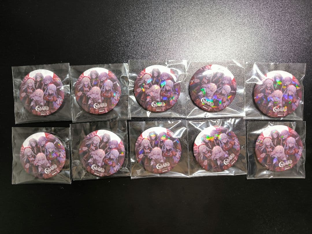 Ave Mujica 3rd Single 購入特典 オーバーホロ缶バッジ10個