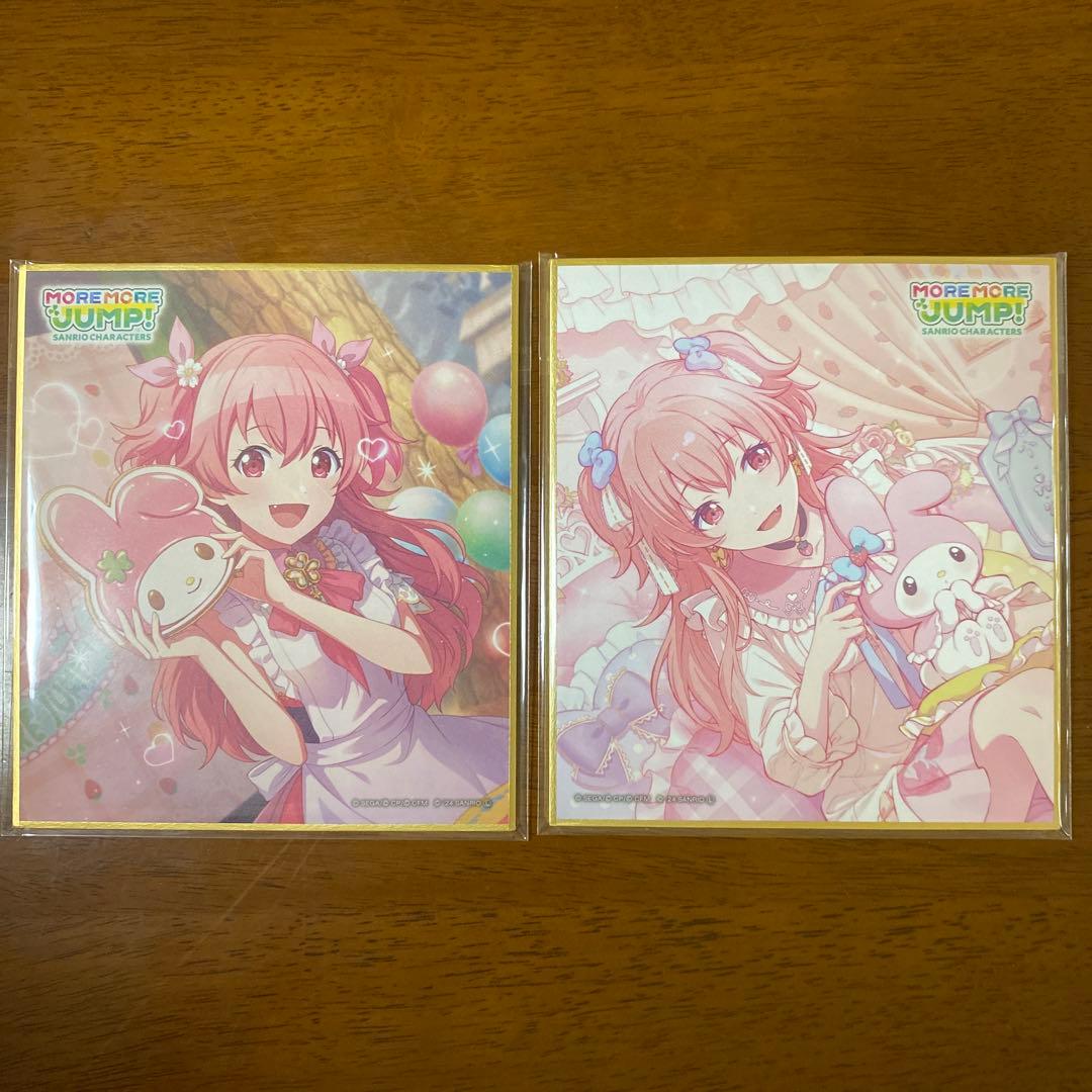 プロセカプロジェクトセカイモモジャン桃井愛莉色紙ミニ色紙サンリオ