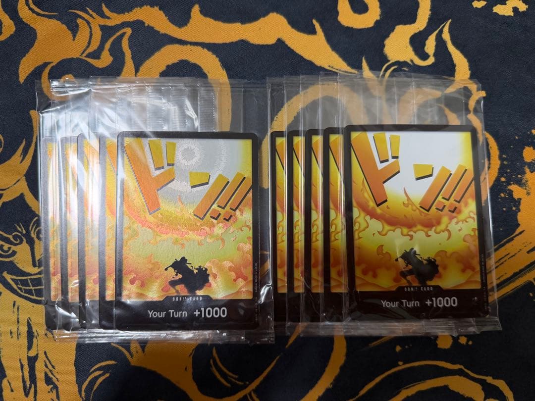 【未開封】10枚セット ワンピースカード エース ドンカード 海外限定