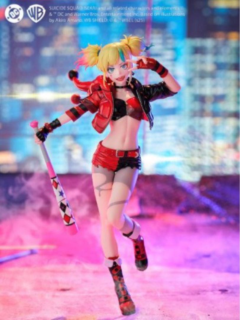 KAIYODO ハーレイ・クイン 1/7スケールフィギュア 悪カワクイーン「ハーレイ・クイン」が異世界スーサイド・スクワッド