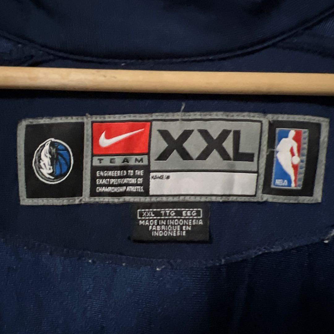 NIKE NBA マーベリックス ウォームアップジャケット XXL 刺繍 光沢