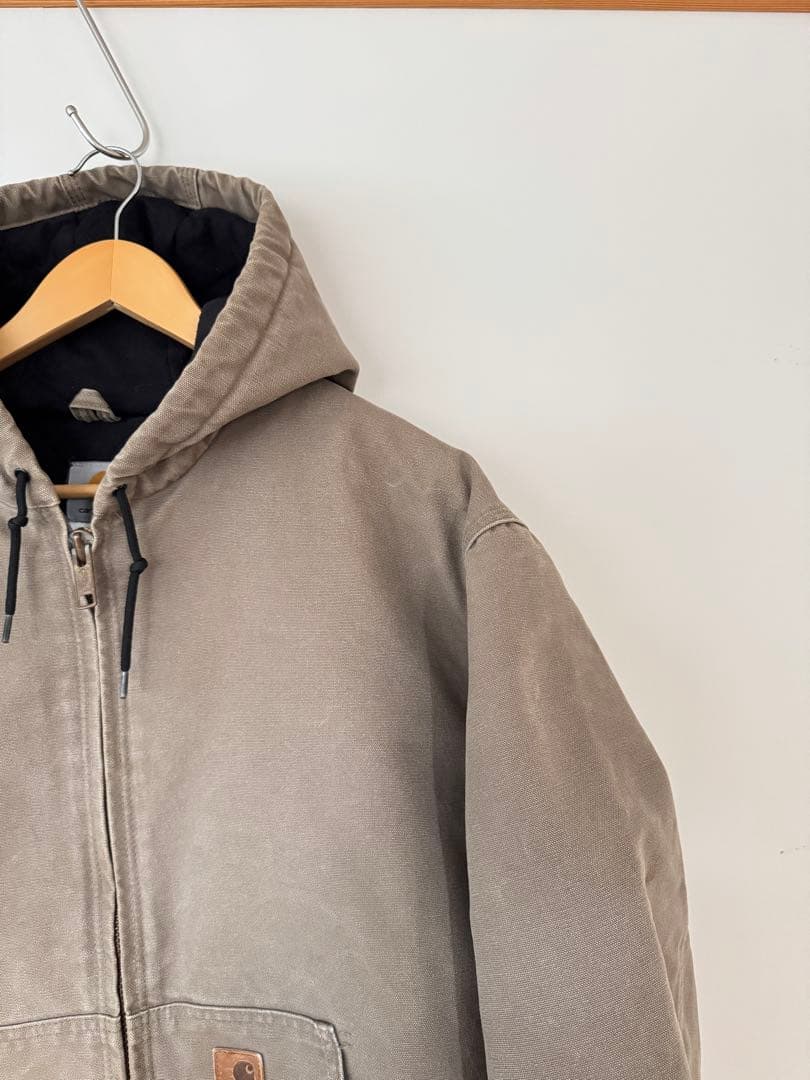 激レア】希少 カーハート アクティブジャケット XL マッシュルーム ビリー