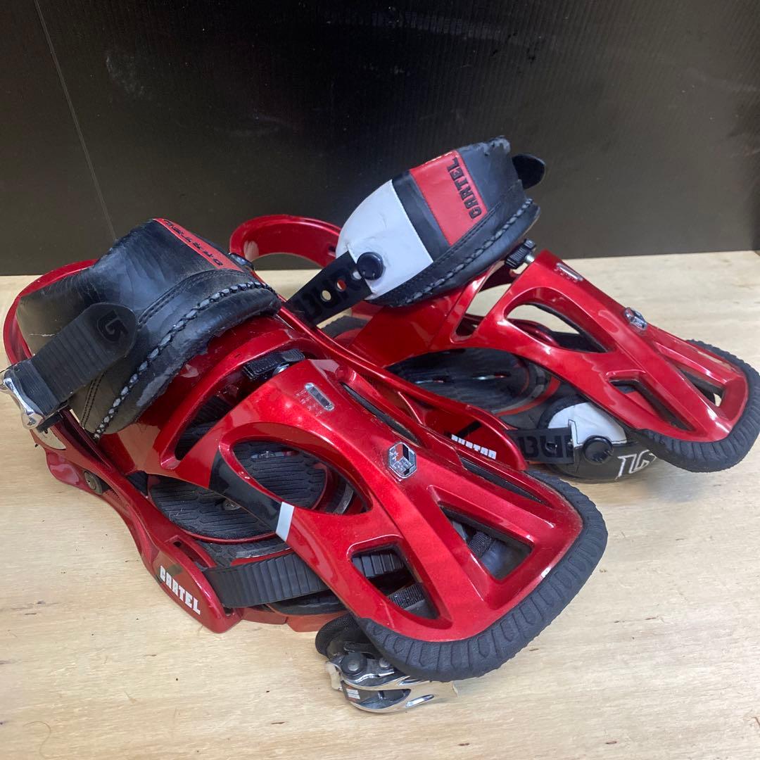 Burton CARTEL スノーボードビンディング レッド