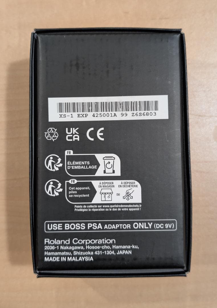 レアモデル BOSS XS-1 Poly Shifter（箱・説明書あり） レアモデル