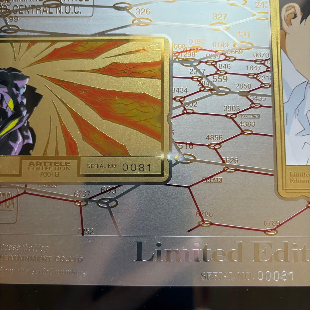 希少 レア エヴァンゲリオン 限定 トレーディングカード シリアル