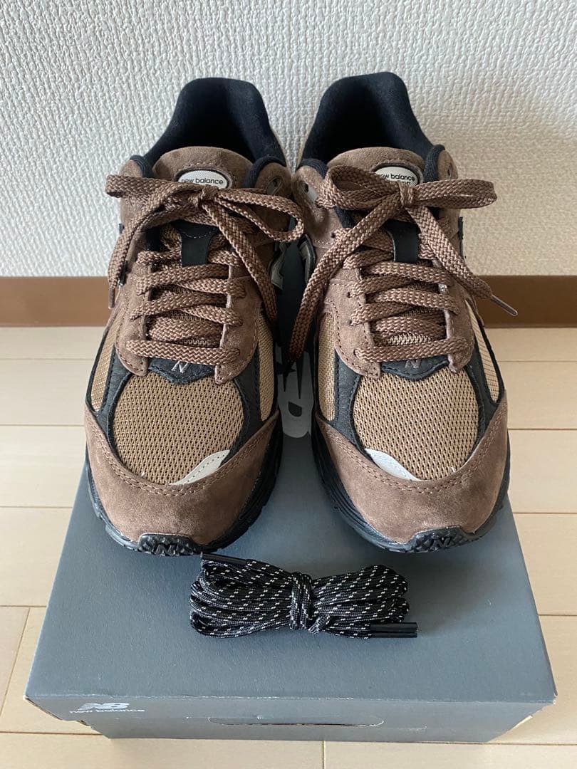 New Balance U2002RAB Brown 26.5cm 替え紐付き
