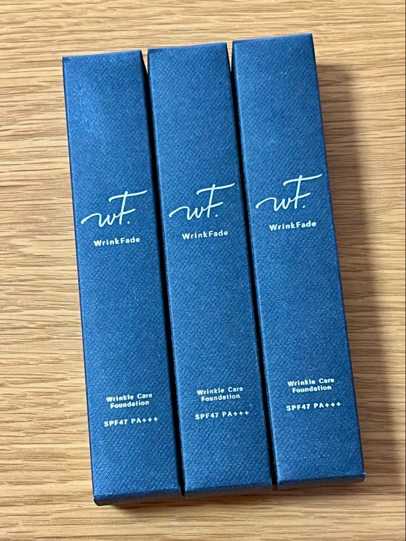 【新品未使用】薬用リンクルカバーファンデーション 3本セット