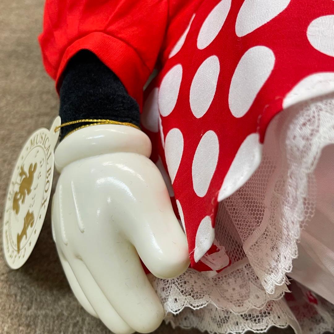 超レア 昭和レトロ ミニー オルゴール人形 Sankyo 日本製 ヴィンテージ