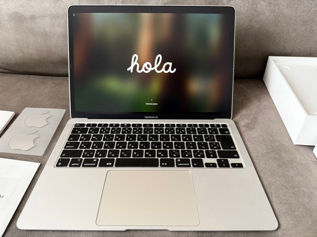 MacBook本体 MacBookAir2020 8GB SSD512GB Corei5