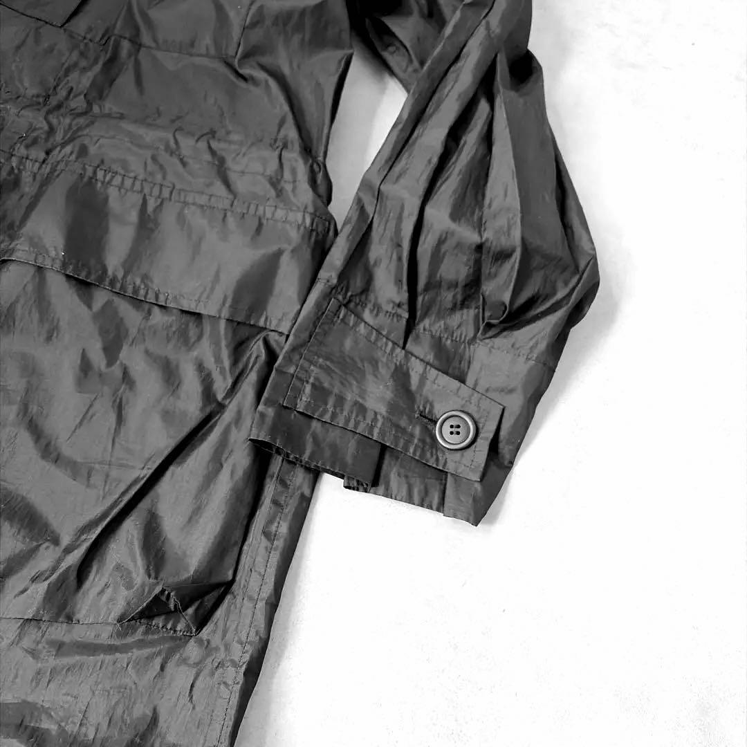 ☆90s イッセイミヤケ ウィンドコート パッカブル シャカシャカ ロング