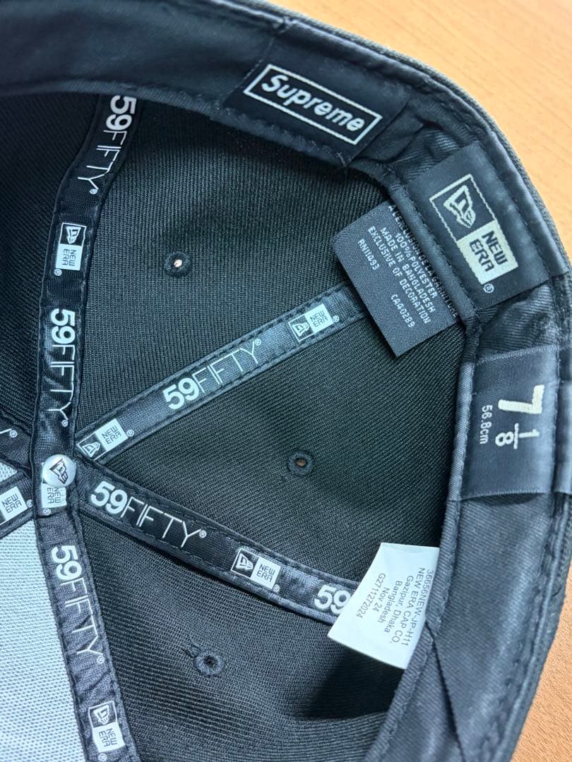 Supreme×NEW ERAスケルトンキャップ 59FIFTY 7 1/8 - メルカリ