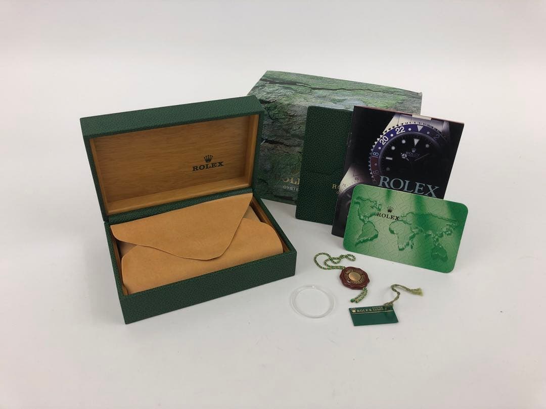 Y*K様 ロレックス　空き箱　外箱　内箱　カードケース　取説　カレンダー　グリー