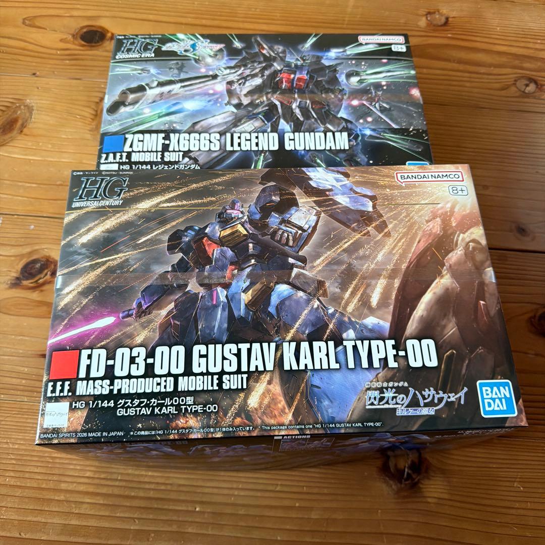 レジェンドガンダムHG、グスタフカールOO型 ガンプラ】HGUC 1/144 グスタフ・カール00型 レビュー | ポッチの