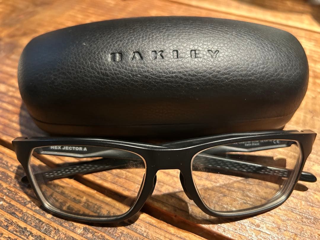 Oakley HEX JECTOR A ブラックスポーツメガネ　フレーム