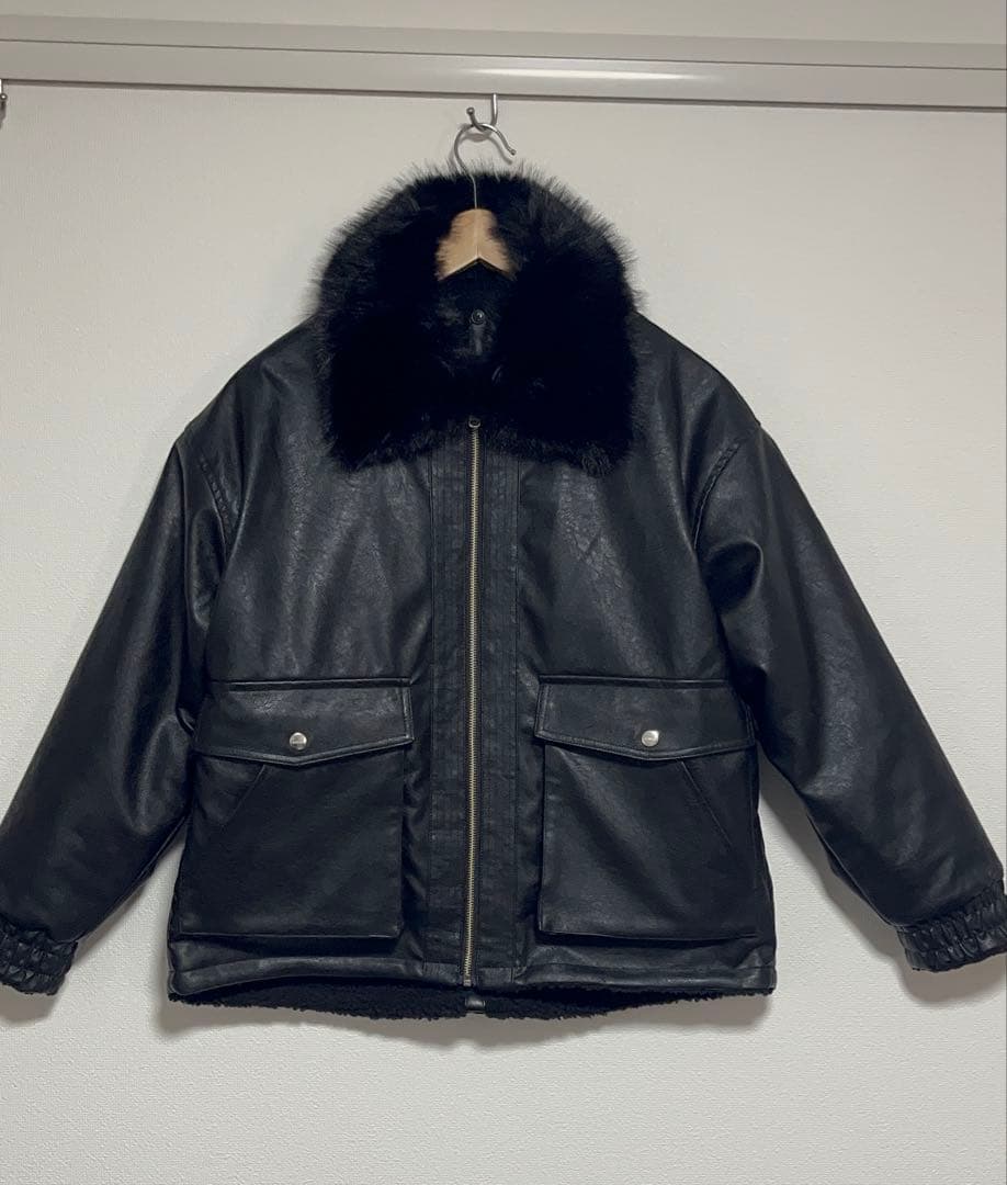 ADRER The B-3 Reversible Fur Blouson