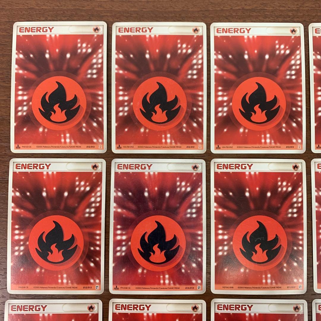 ➀ ポケカ クイックエネルギー 炎エネルギー 14枚 ※ばら売り不可