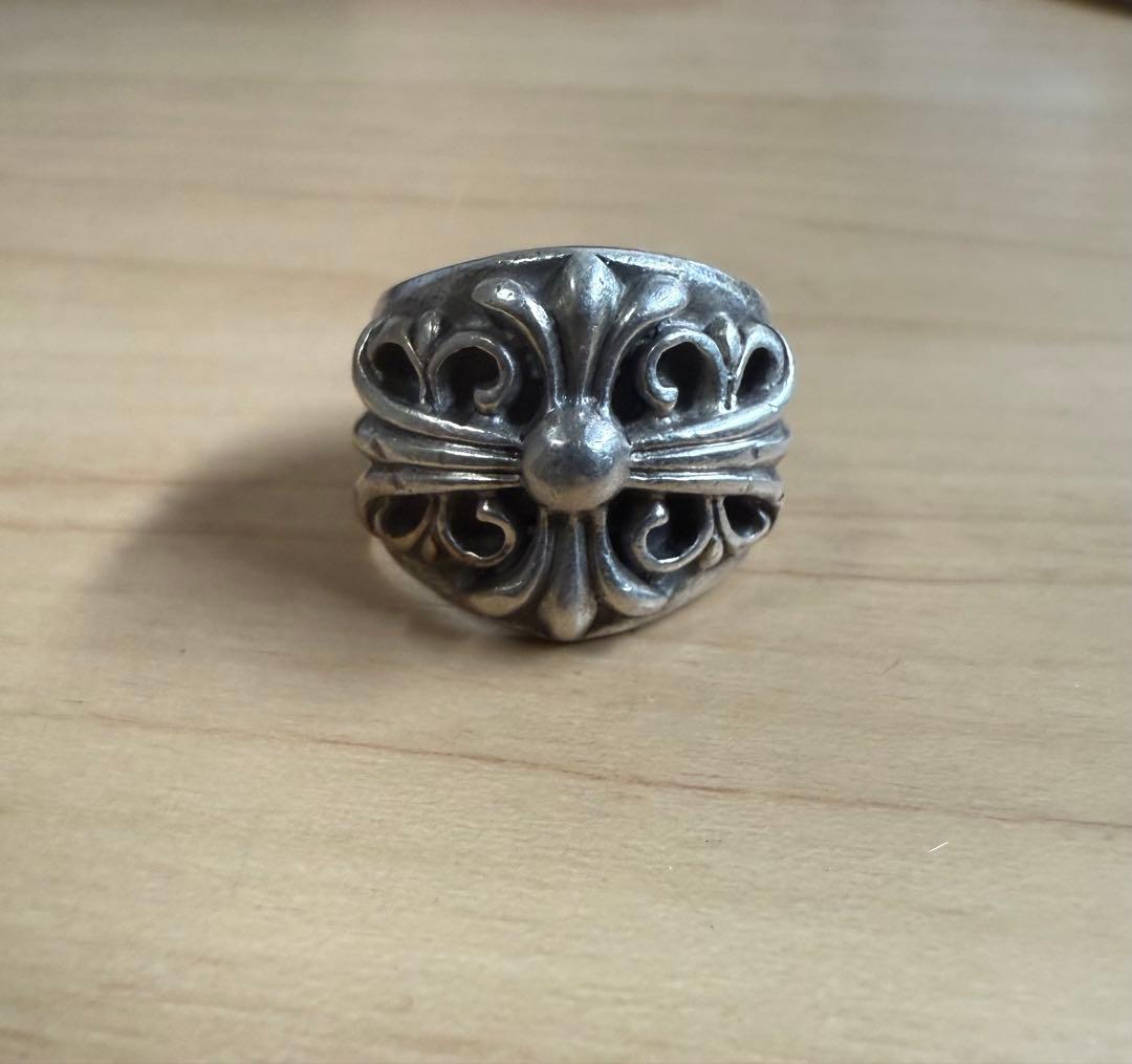 Chrome Hearts フローラルリング 1992年製 クロムハーツフローラルクロスリング(指輪)|クロムハーツ通販専門店