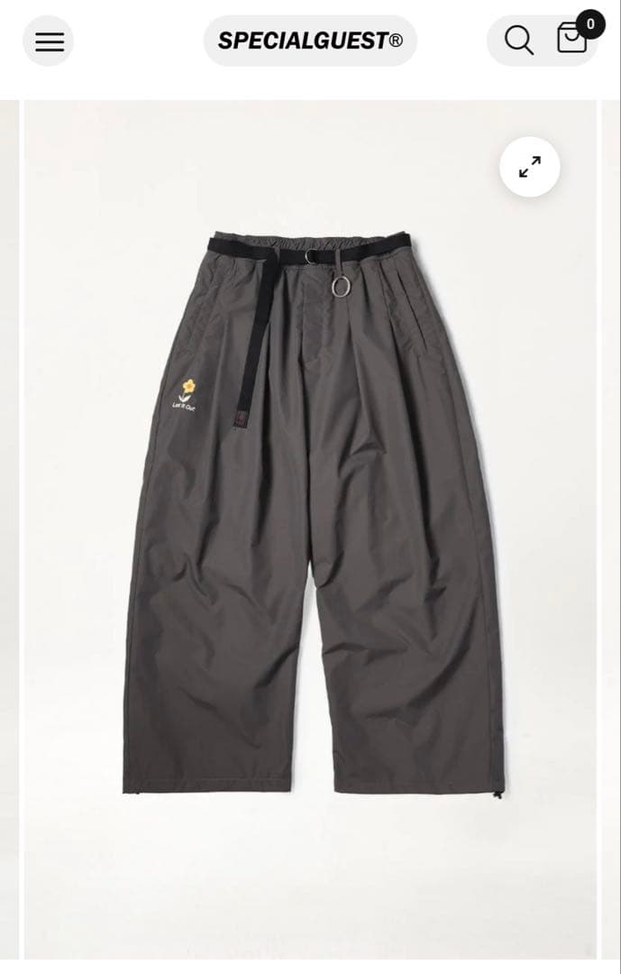 special guest パンツ（25-26新品未使用＆ステッカー付き）