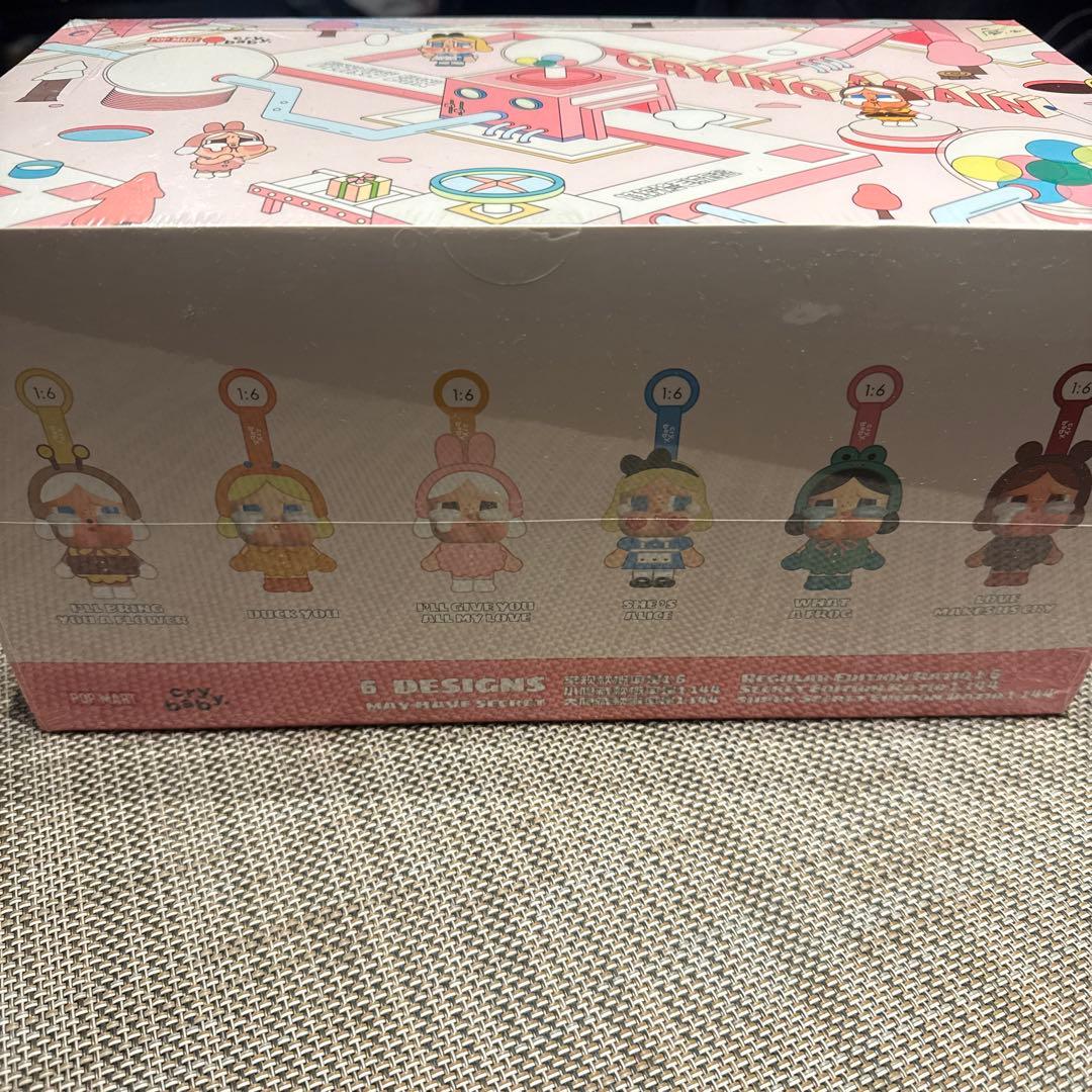 クライベイビー アゲインアソート crybaby 新品 アソート】POP MART 正規品 CRYBABY Crying Again ポップマート クライ