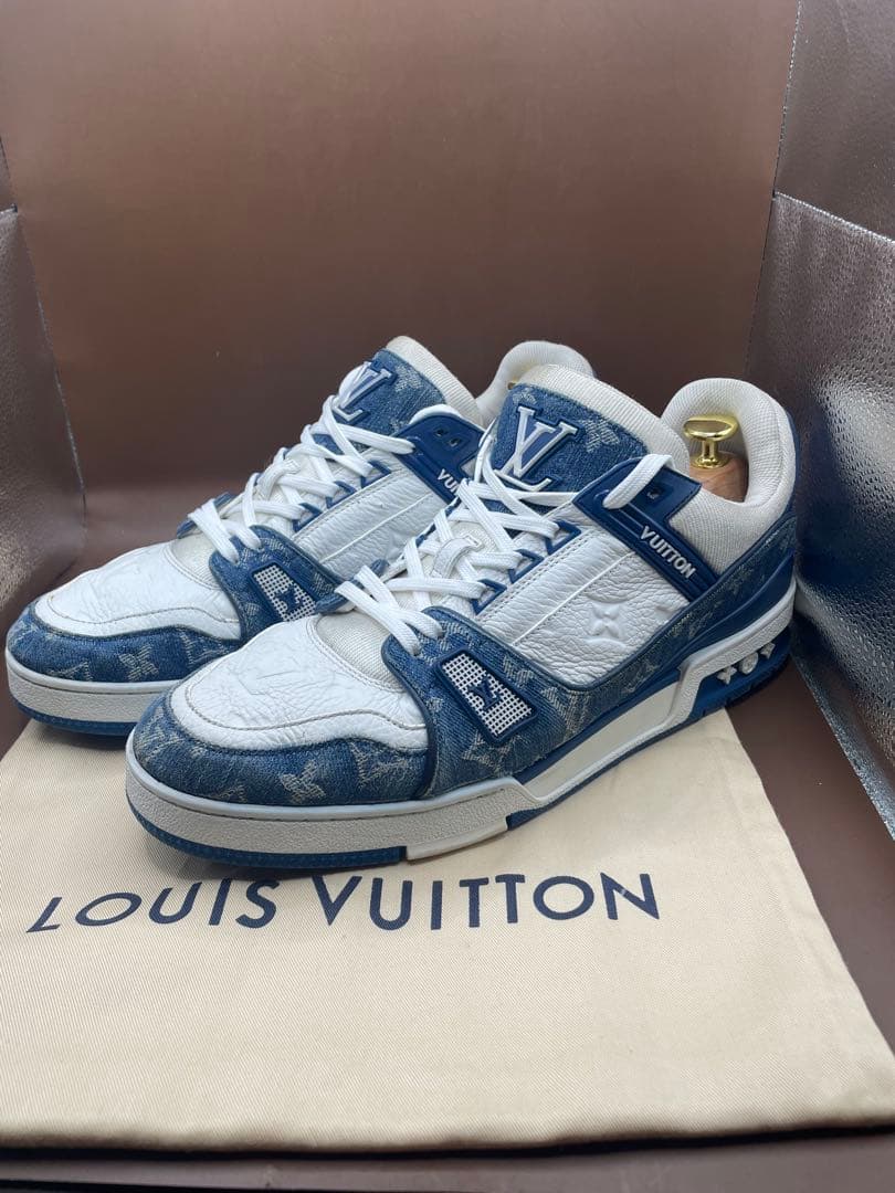 やーまん箱袋付き ルイヴィトントレイナーライン　モノグラム　スニーカー