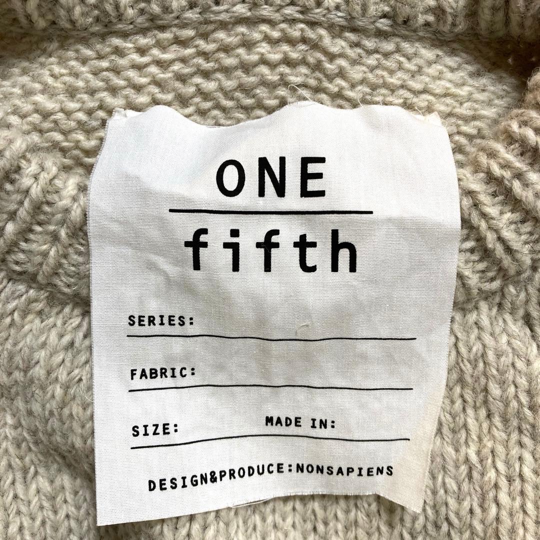 ワンフィフス ONE fifth ラグランセーター - メルカリ