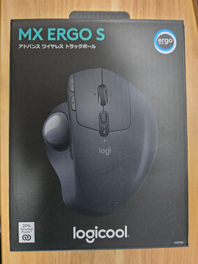 n*2様 logicool MX ERGO S トラックボール本体