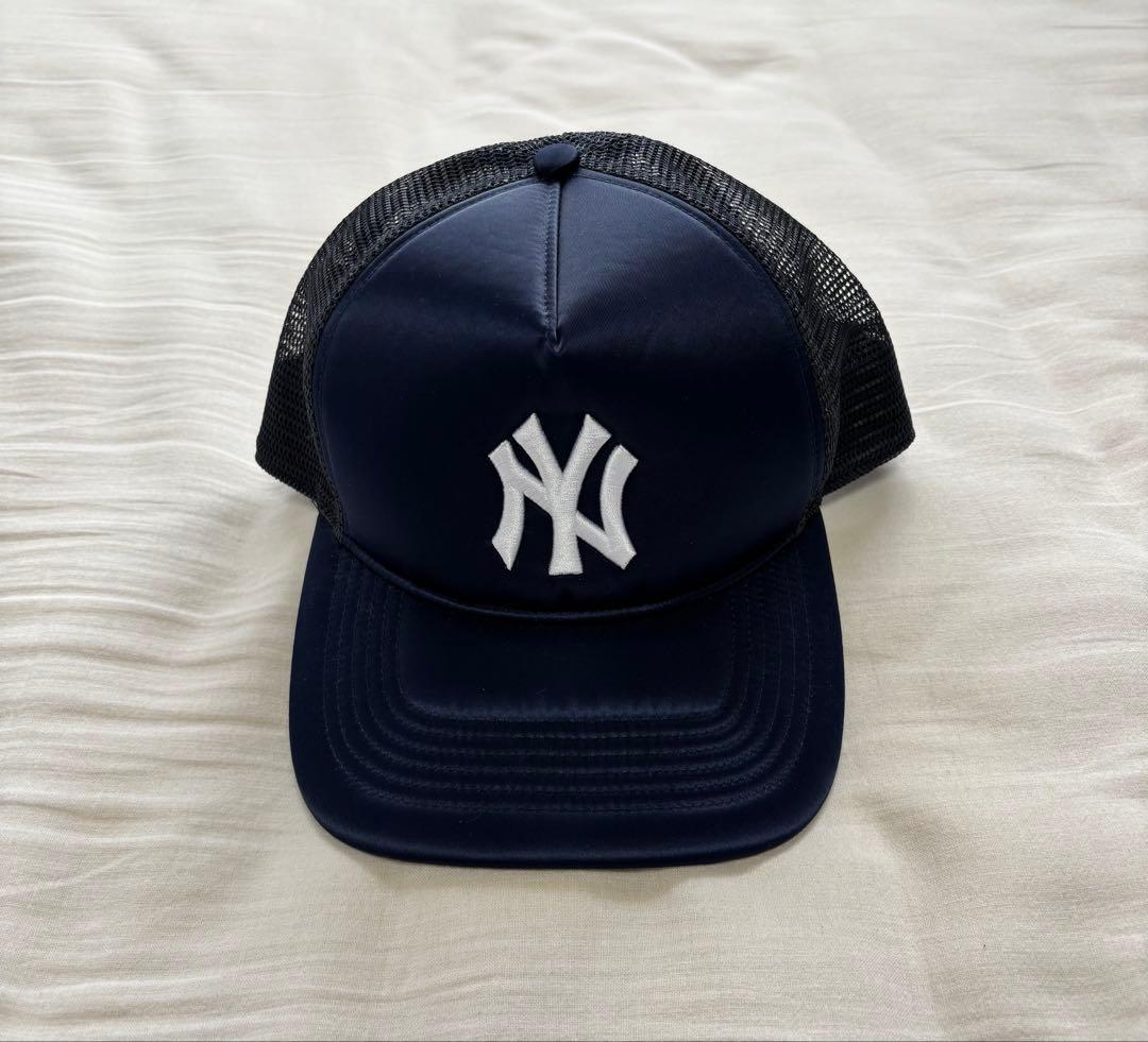 Kith ヤンキース メッシュ キャップ 47 ボディ ネイビー