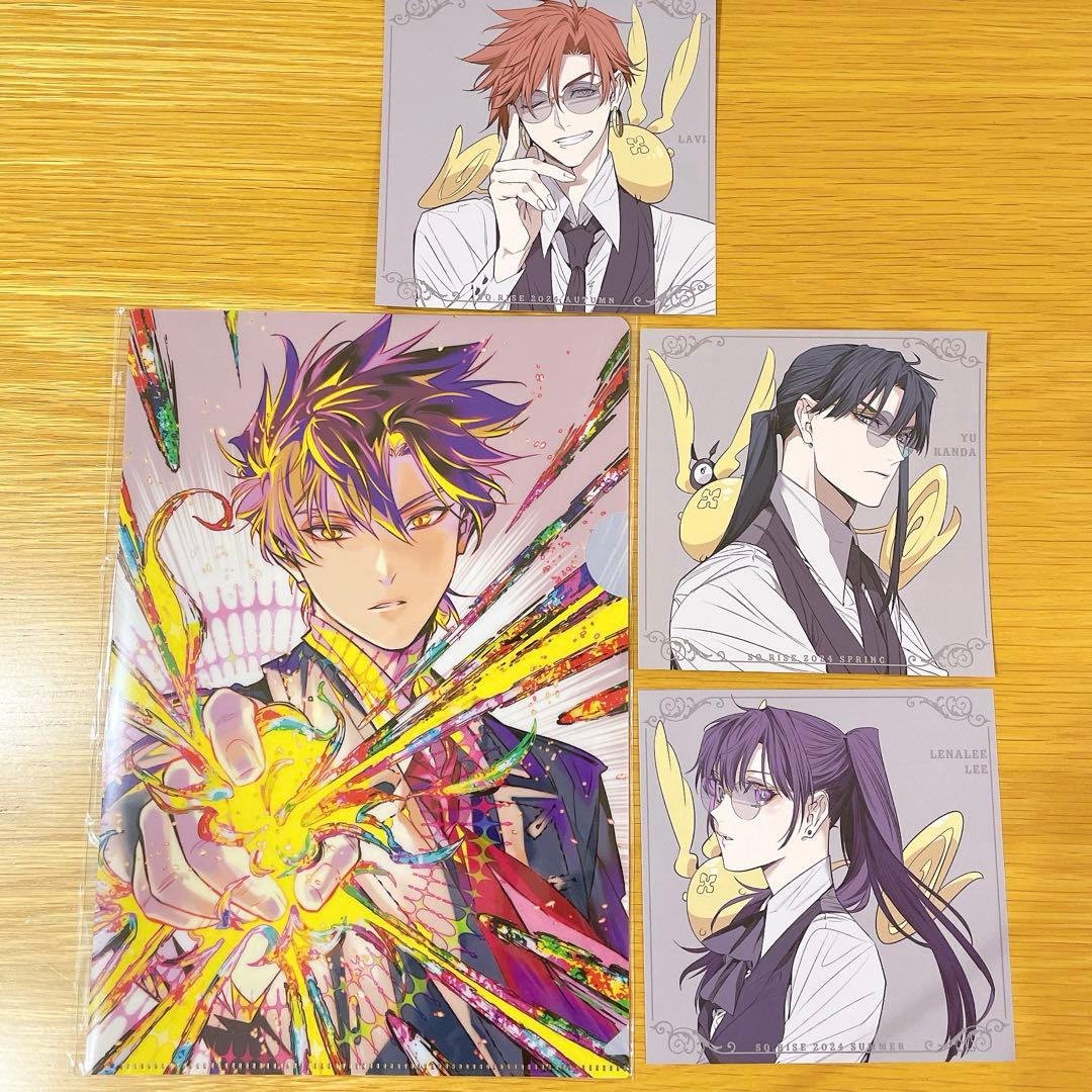 D.Gray-man ジャンプSQライズ アニメイト特典 神田 リナリー ラビ