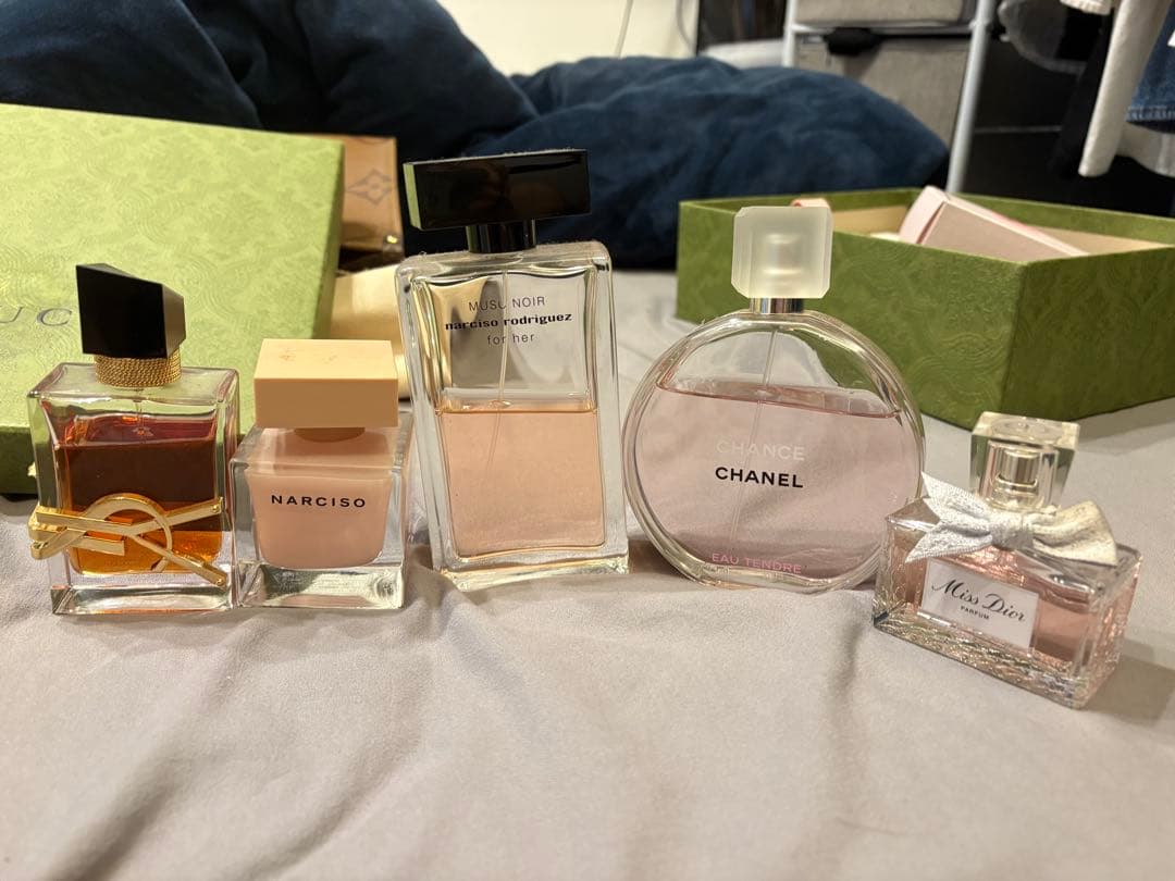 香水セット（イヴ・サンローラン、シャネル、ディオールなど）