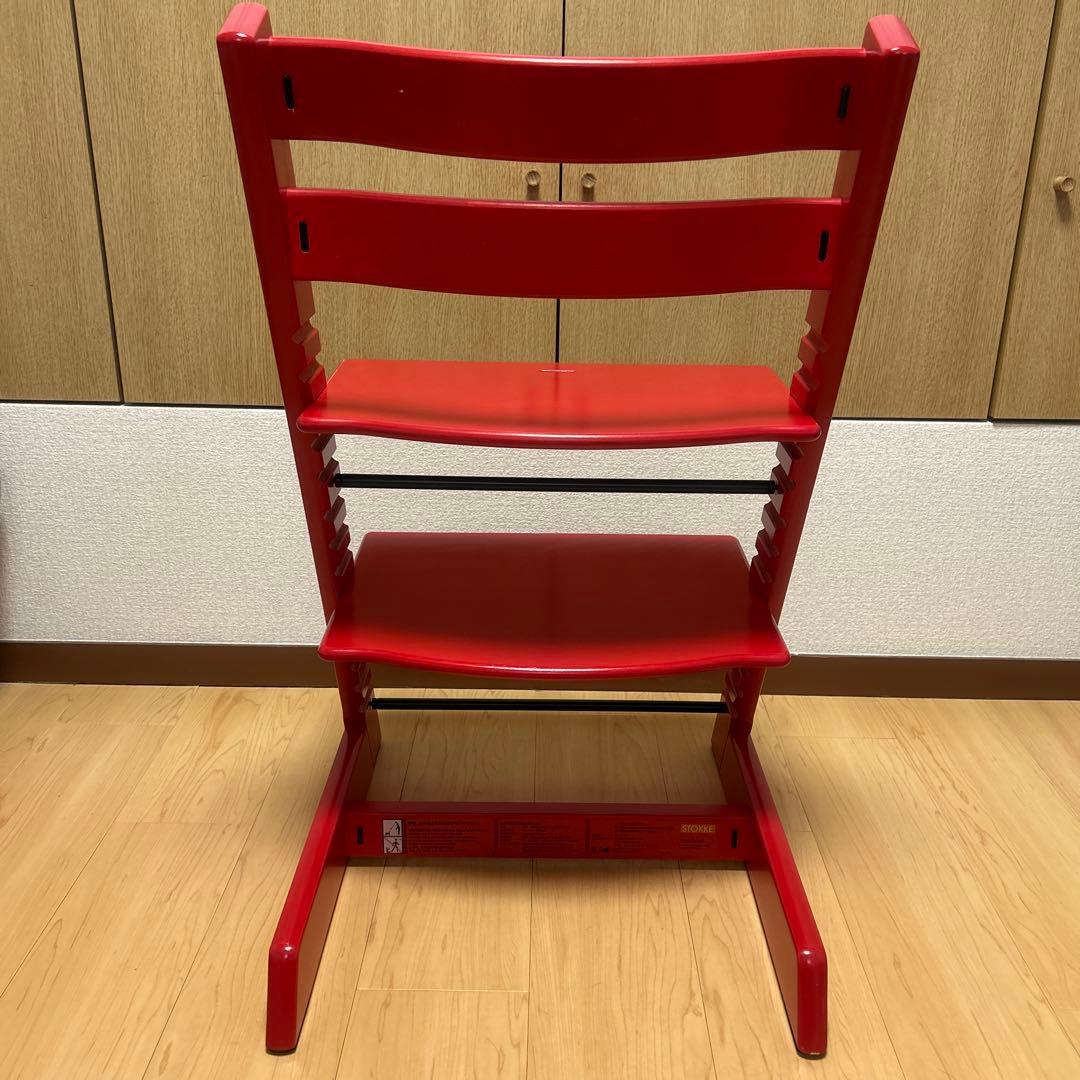 stokke ストッケ トリップトラップ シリアル6 レッド - メルカリ